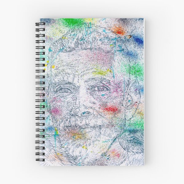 Item preview, RAMANA MAHARSHI - watercolor and pencil portrait .1 designed and sold by lautir.
