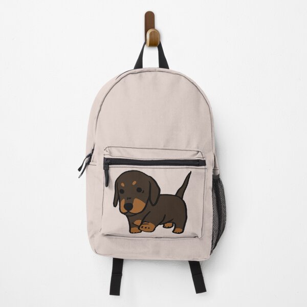 Item preview, Tippy Tappy Cute Dachshund Puppy Smooth Black Tan designed and sold by Reiyankhairina.