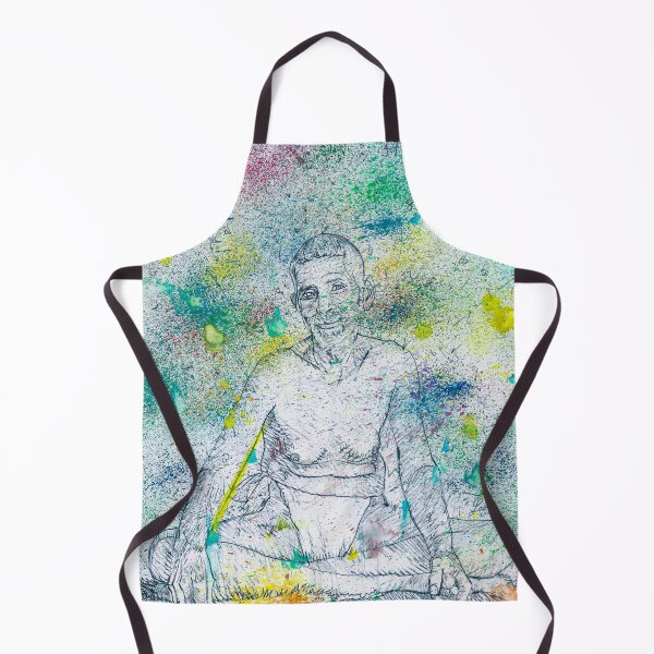 Item preview, RAMANA MAHARSHI - watercolor and pencil portrait .2 designed and sold by lautir.