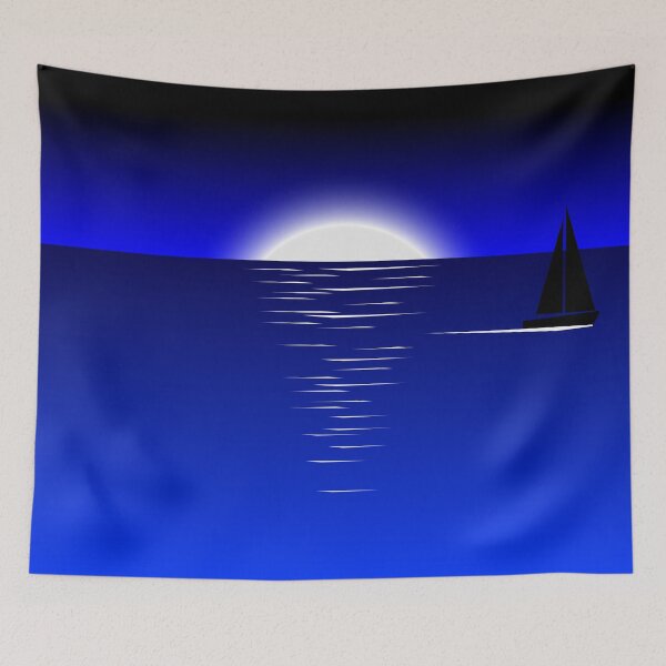 Item preview, Moon Rising over the Sea designed and sold by Gubbz.