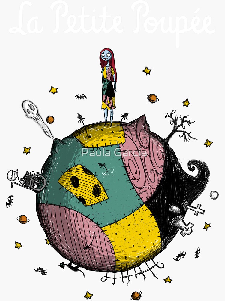Imagen 3 de 3, Pegatina con la obra La Petite Poupée, diseñada y vendida por paula-garcia.