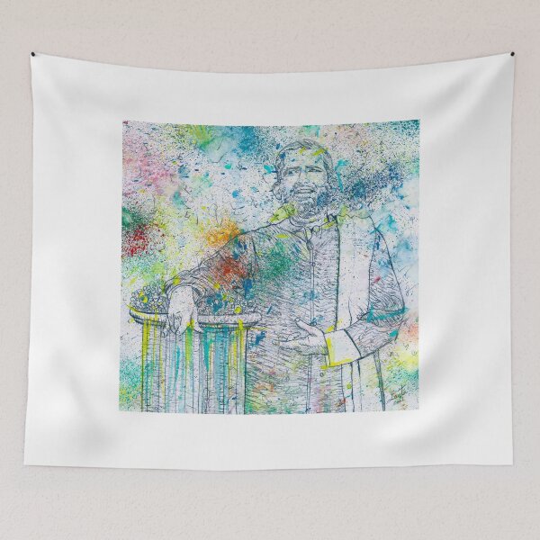 Item preview, RAMAKRISHNA - watercolor and pencil portrait .1 designed and sold by lautir.