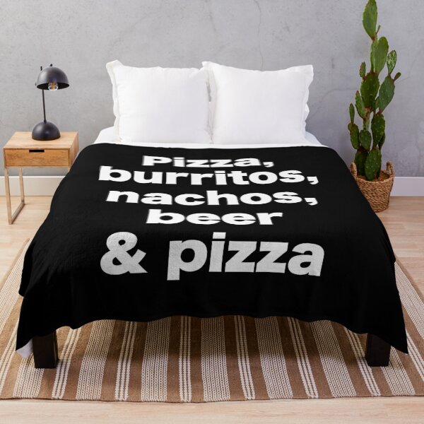 Item preview, Pizza, burritos, nachos, beer & pizza designed and sold by MrMotto.