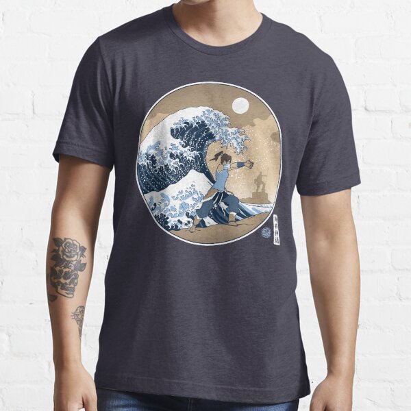 Avatar Waterbender Große Welle Essential T-Shirt