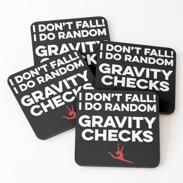 Item preview, I Don't Fall I Do Random Gravity Checks designed and sold by TendyTees.