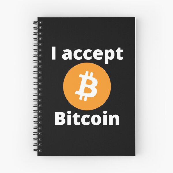 Item preview, I Accept Bitcoin designed and sold by PureGeometry.