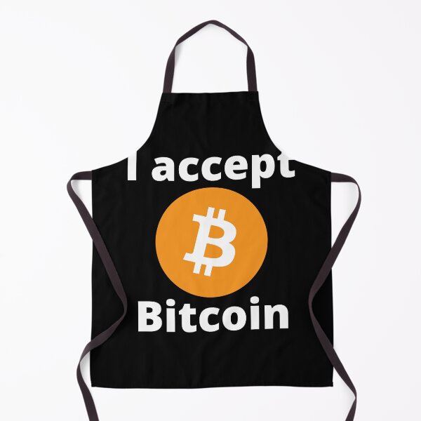 Item preview, I Accept Bitcoin designed and sold by PureGeometry.