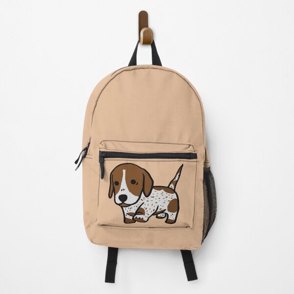 Item preview, Tippy Tappy Cute Dachshund Puppy Light Brown Piebald Brindle designed and sold by Reiyankhairina.
