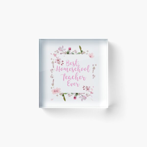 Item preview, Best Homeschool Teacher Ever designed and sold by AmberSiraj.