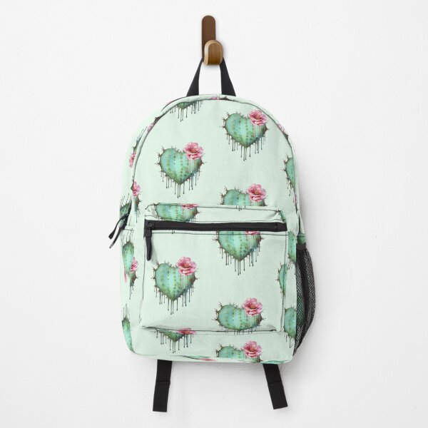 Item preview, heart cactus,succulent, paint dripping, plant lovers designed and sold by Collagedream.