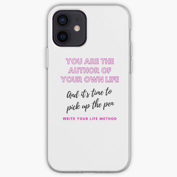 You are the author of your own life iPhone Soft Case