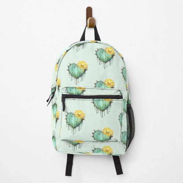 Item preview, heart cactus,succulent, succulents lovers, plant lovers, jellow flowers designed and sold by Collagedream.