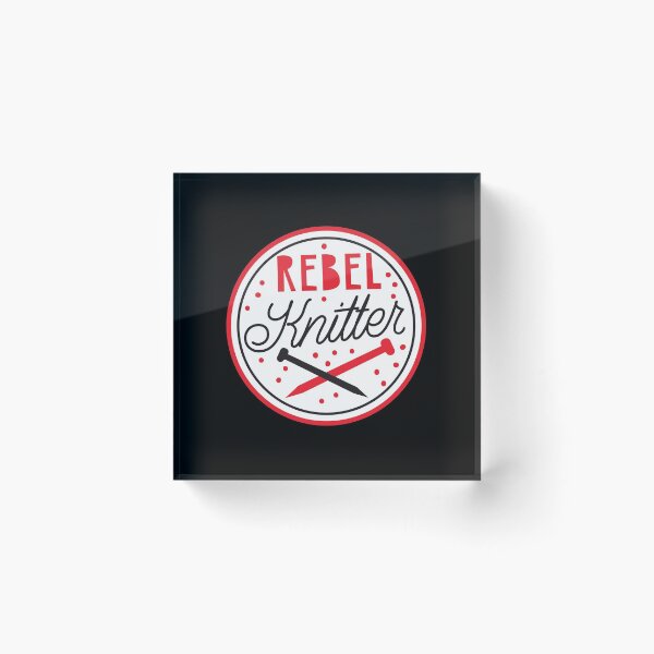 Item preview, REBEL Knitter designed and sold by jazzydevil.