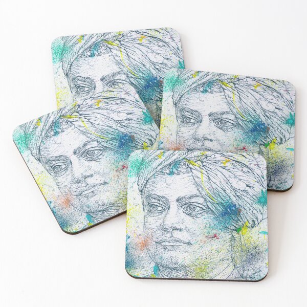 Item preview, SWAMI VIVEKANANDA - watercolor and pencil portrait .1 designed and sold by lautir.