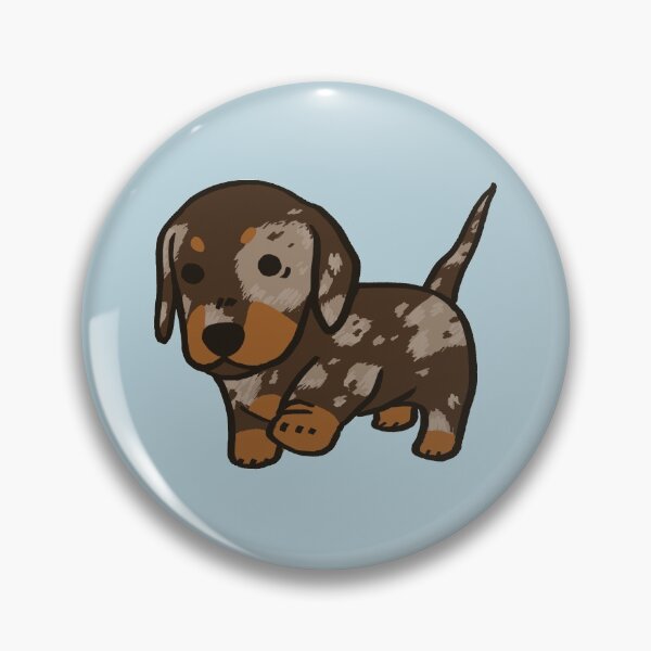 Item preview, Tippy Tappy Cute Dachshund Puppy Dapple designed and sold by Reiyankhairina.