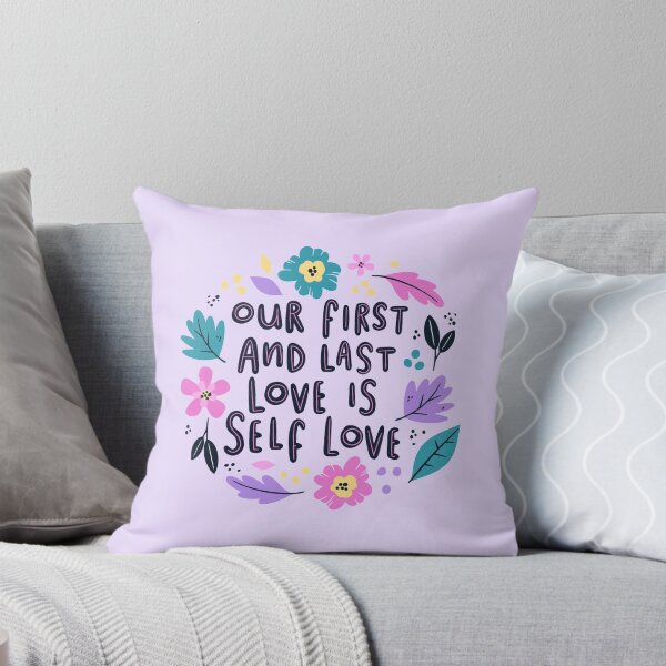 Item preview, Our First and Last Love is Self Love on Lilac designed and sold by ReesDesigns.