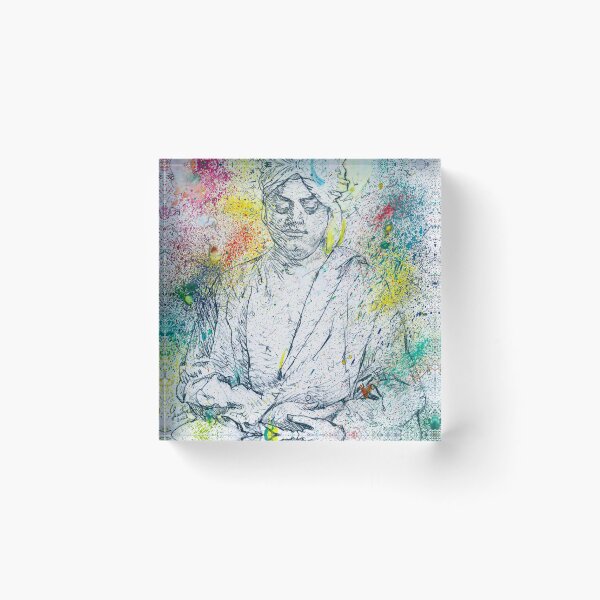 Item preview, SWAMI VIVEKANANDA - watercolor and pencil portrait .2 designed and sold by lautir.