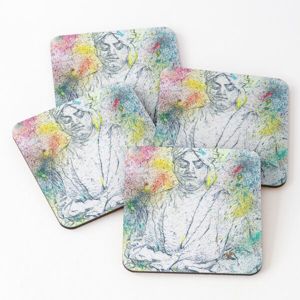 Item preview, SWAMI VIVEKANANDA - watercolor and pencil portrait .2 designed and sold by lautir.