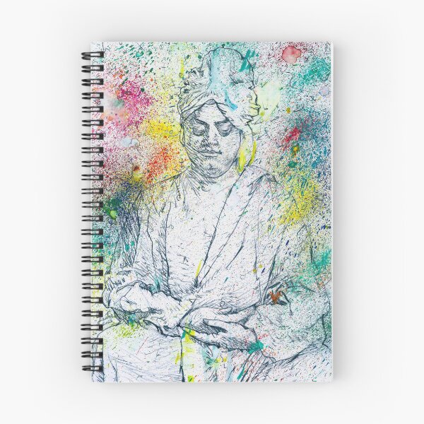 Item preview, SWAMI VIVEKANANDA - watercolor and pencil portrait .2 designed and sold by lautir.