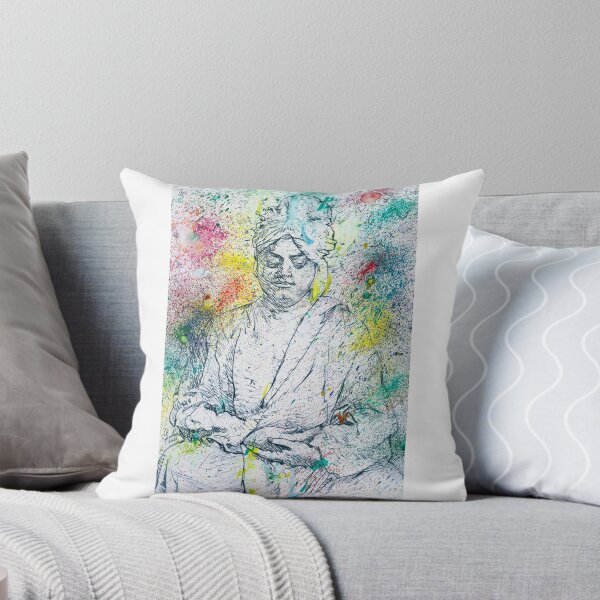 Item preview, SWAMI VIVEKANANDA - watercolor and pencil portrait .2 designed and sold by lautir.