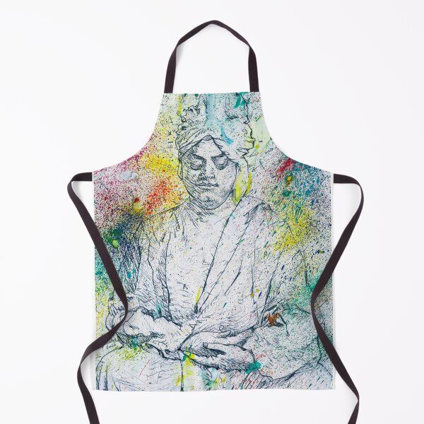 Item preview, SWAMI VIVEKANANDA - watercolor and pencil portrait .2 designed and sold by lautir.