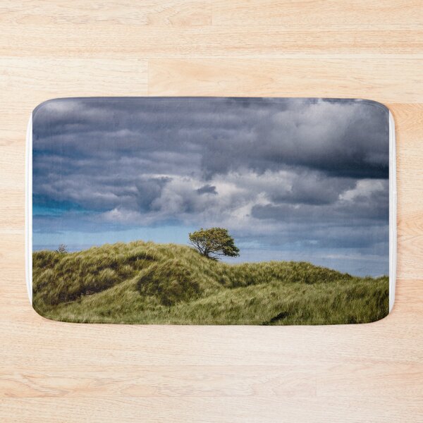 Item preview, Cloudy sky and a lone tree on a hill in Ards Forest Park, a few kilometers from Dunfanaghy in Ireland designed and sold by AlbertMi.