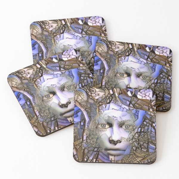 Item preview, Face in abstract designed and sold by rolffimages.
