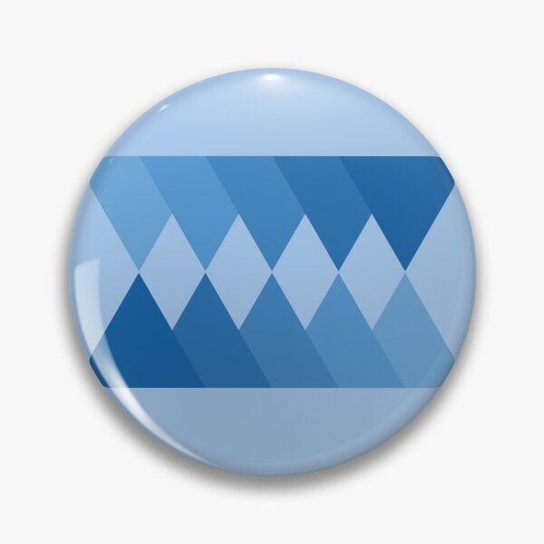 Item preview, Jaggered Gradient - Blue Pattern designed and sold by HuyN95.