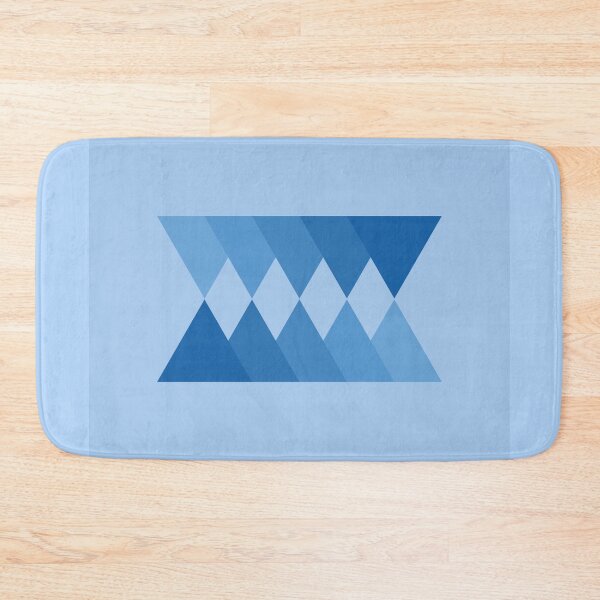 Item preview, Jaggered Gradient - Blue Pattern designed and sold by HuyN95.