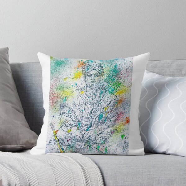 Item preview, SWAMI VIVEKANANDA - watercolor and pencil portrait .3 designed and sold by lautir.