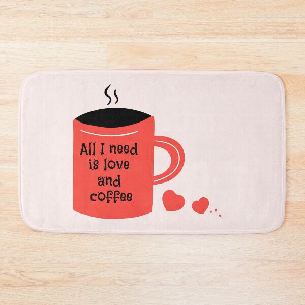 Item preview,  All I need is love and coffee designed and sold by Nesro34.