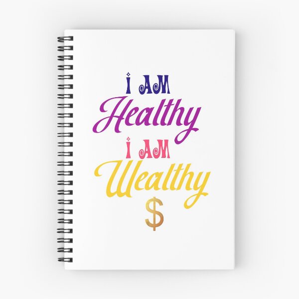 Item preview, I Am Healthy I Am Wealthy designed and sold by jamal-alkhalf.