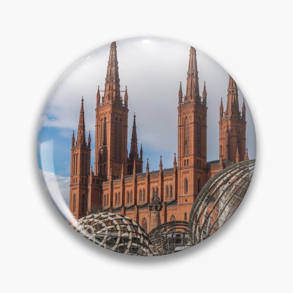 Item preview, Market Church in Wiesbaden designed and sold by reisefoto.