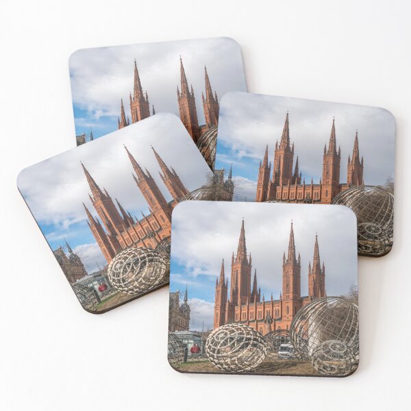 Item preview, Market Church in Wiesbaden designed and sold by reisefoto.