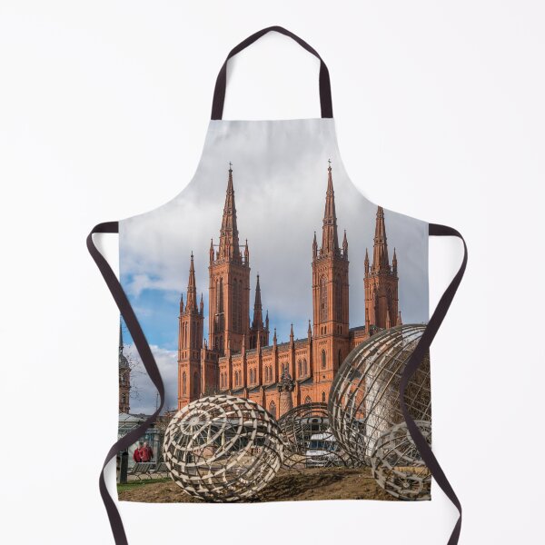 Item preview, Market Church in Wiesbaden designed and sold by reisefoto.