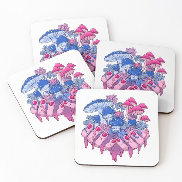 Item preview, Bisexual Tiny Frog Fungi Handful designed and sold by Fenn Knight.