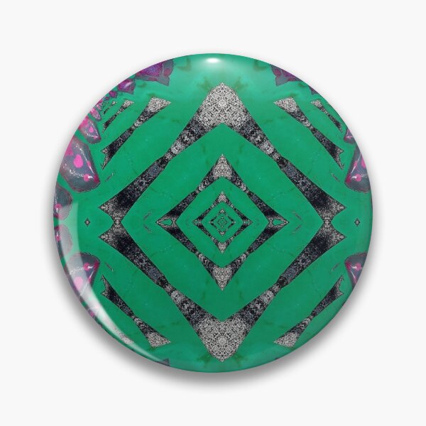 Item preview, Colorama decorative pattern pink and green designed and sold by Joie-et-Poesie.