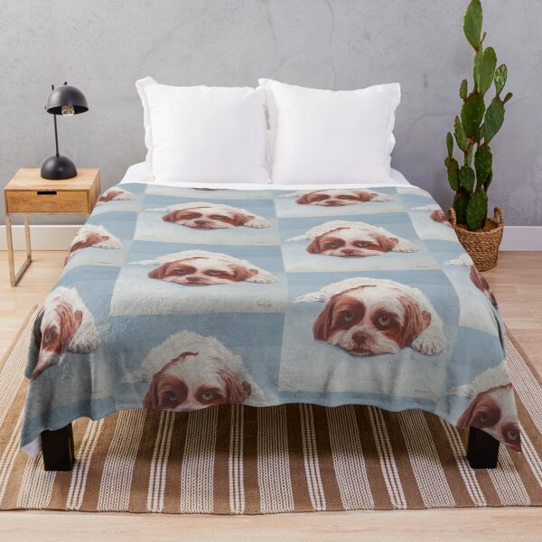 Item preview, White and Brown Dog  designed and sold by MaggieMosleyArt.