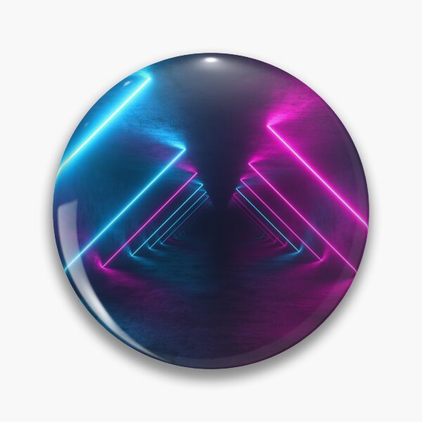 Item preview, Endless Metal Tunnel With Neon Lights designed and sold by JTS STORE.