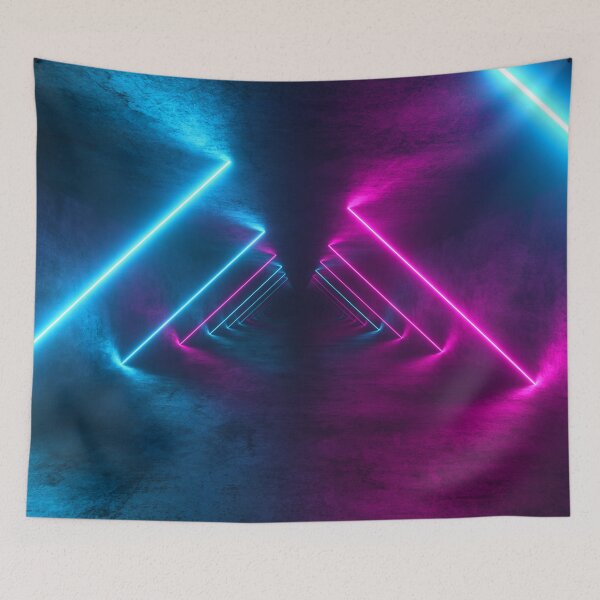 Item preview, Endless Metal Tunnel With Neon Lights designed and sold by JTS STORE.