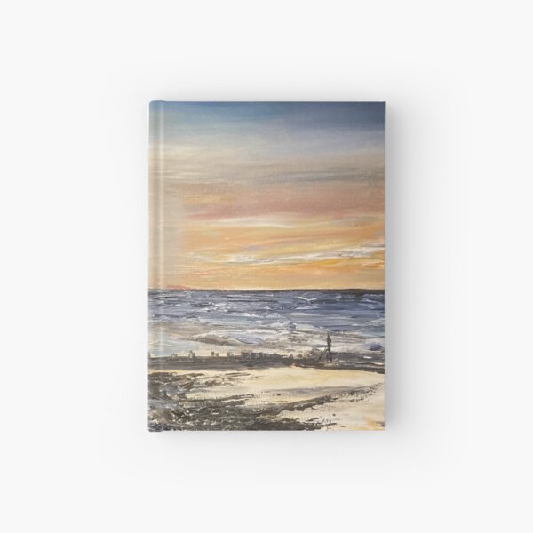 Hunstanton Beach North Norfolk Hardcover Journal