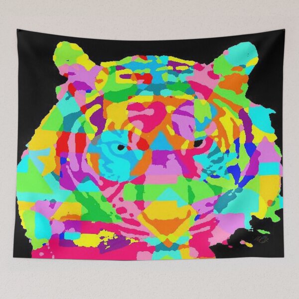 Item preview, Tiger Multicoloured 2021 v3 designed and sold by MarkEdz.