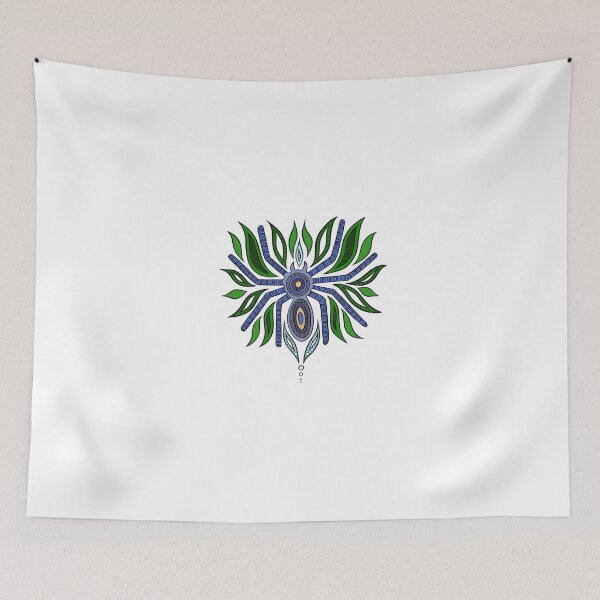 Item preview, Spider with mandala pattern designed and sold by Dreadtoni.