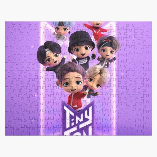 BTS TinyTAN タイニータン パズル ジグソーパズル BTS x TinyTAN Mini Jigsaw Puzzle and Frame