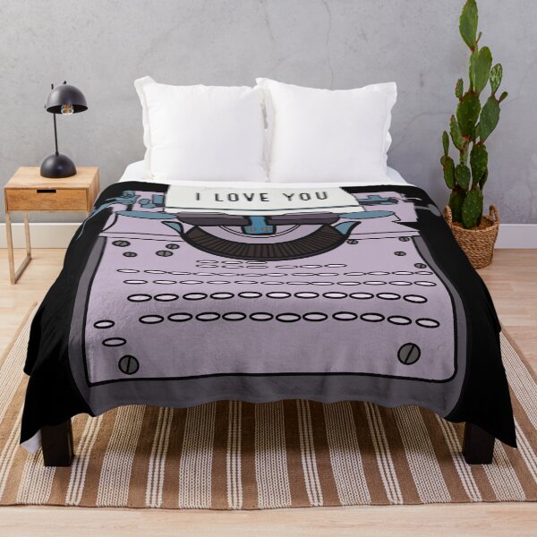 Item preview, I love you typewriter designed and sold by Mermaidssparkle.
