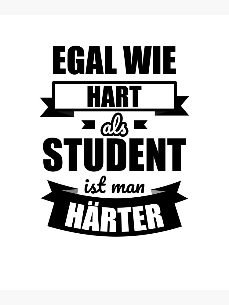 Disover No matter how hard you are as a student you are haterter premium matte vertical poster