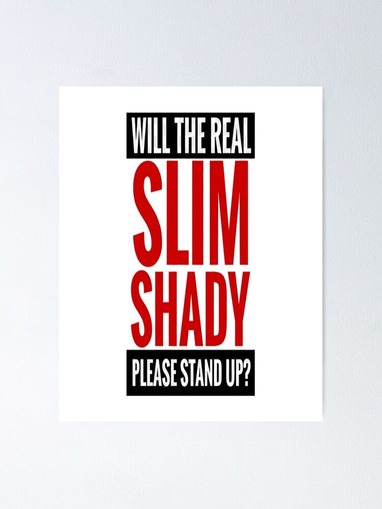 Eminem Poster - The Real Slim Shady