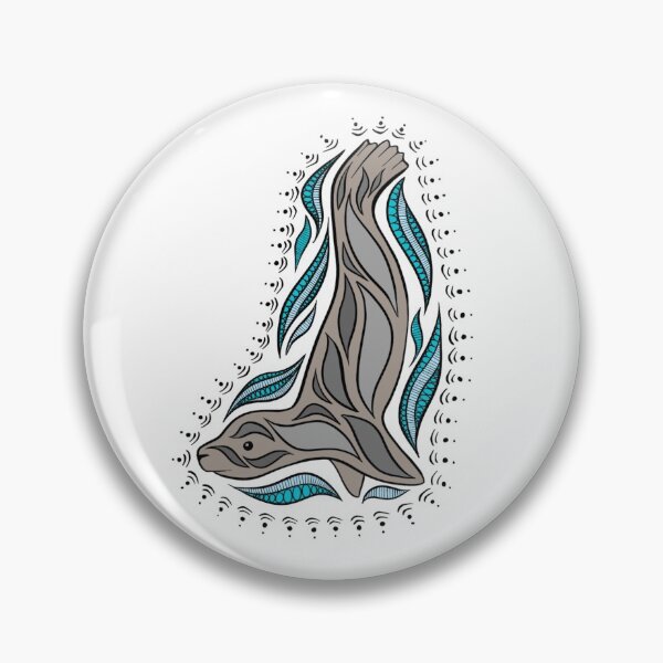 Item preview, Seal with mandala pattern designed and sold by Dreadtoni.