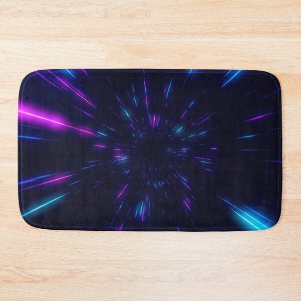 Item preview, Neon Space Tunnel 3D illustration designed and sold by JTS STORE.