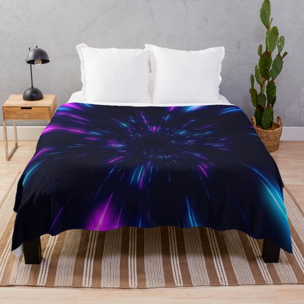 Item preview, Neon Space Tunnel 3D illustration designed and sold by JTS STORE.